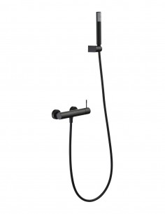 Monomando kit ducha - negro BLESS de IMEX