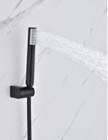 Monomando kit ducha - negro BLESS de IMEX
