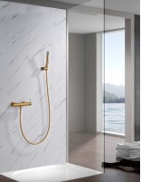 Monomando kit ducha - oro cepillado BLESS de IMEX