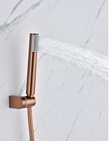 Monomando kit ducha - oro rosa cepillado BLESS de IMEX