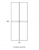 Columna baño Visobath Basic croquis