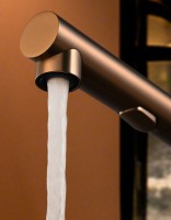Grifo cocina OPORTO - oro rosa cepillado IMEX detalle