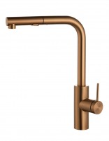 Grifo cocina OPORTO - oro rosa cepillado IMEX