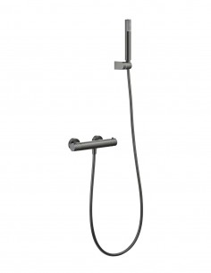 Termostático kit ducha - black gun metal BLESS de IMEX