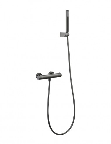 Termostático kit ducha - black gun metal BLESS de IMEX