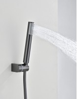 Termostático kit ducha - black gun metal BLESS de IMEX