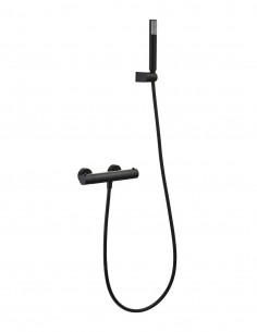 Termostático kit ducha - negro BLESS de IMEX