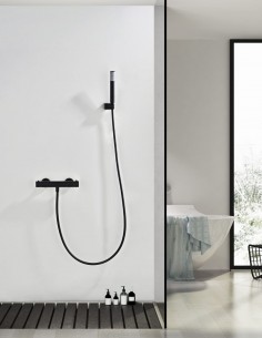 Termostático kit ducha - negro BLESS de IMEX 2