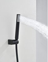 Termostático kit ducha - negro BLESS de IMEX