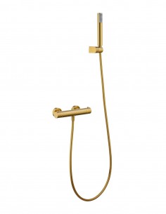 Termostático kit ducha - oro cepillado BLESS de IMEX