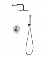 Conjunto ducha empotrado monomando - cromo BLESS de IMEX