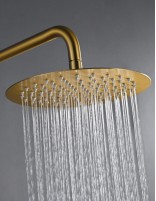 Conjunto ducha empotrado monomando - oro cepillado BLESS de IMEX