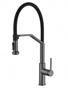 Grifo cocina serie VÉNETO - negro mate IMEX 2