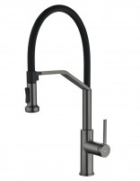 Grifo cocina serie VÉNETO - black gun metal IMEX