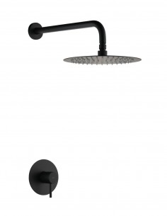 Set ducha 1 vía - negro MONZA de IMEX 2