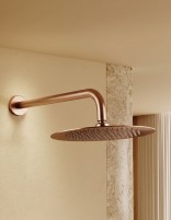 Set ducha 1 vía oro - cepillado rosa MONZA de IMEX detalle