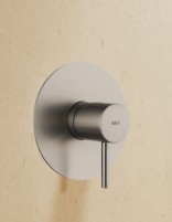 Set ducha 1 vía - níquel cepillado MONZA de IMEX detalles