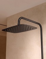 Conjunto barra ducha monomando - black gun metal TOSCANA de IMEX detalle