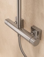 Conjunto barra ducha monomando - níquel TOSCANA de IMEX detalle