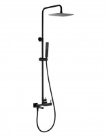 Conjunto barra bañera - negro mate TOSCANA de IMEX