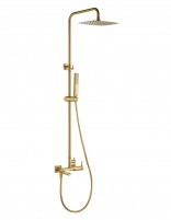 Conjunto barra bañera - oro cepillado TOSCANA de IMEX