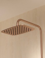 Conjunto barra bañera - oro rosa cepillado TOSCANA de IMEX detalle