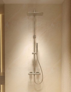 Conjunto barra ducha termostático - cromo TOSCANA de IMEX ambiente 2