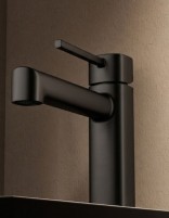Grifo de lavabo monomando - negro mate TOSCANA de IMEX detalle