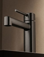 Grifo de lavabo monomando - black gun metal TOSCANA de IMEX detalle