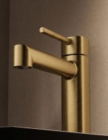 Grifo de lavabo monomando - oro cepillado TOSCANA de IMEX detalle