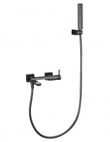 Conjunto de baño monomando - black gun metal - TOSCANA de IMEX