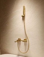 Conjunto de baño monomando - oro cepillado TOSCANA de IMEX ambiente