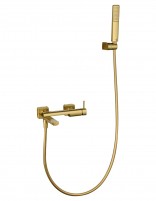 Conjunto de baño monomando - oro cepillado TOSCANA de IMEX