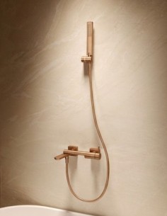 Conjunto de baño monomando - oro cepillado TOSCANA de IMEX ambiente 2
