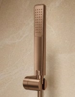 Conjunto de baño monomando - oro rosa cepillado TOSCANA de IMEX detalle