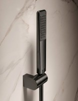 Conjunto de ducha monomando - black gun metal TOSCANA de IMEX detalle