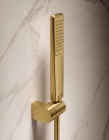Conjunto de ducha monomando - oro cepillado TOSCANA de IMEX detalle