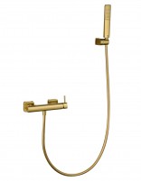 Conjunto de ducha monomando - oro cepillado TOSCANA de IMEX