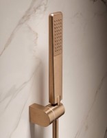 Conjunto de ducha monomando - oro rosa cepillado TOSCANA de IMEX detalle