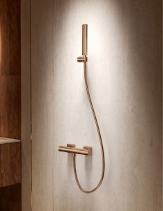 Conjunto de ducha termostático - oro cepillado TOSCANA de IMEX ambiente 2