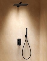 Conjunto de ducha monomando - negro mate TOSCANA de IMEX ambiente