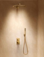 Conjunto de ducha monomando - oro cepillado TOSCANA de IMEX ambiente