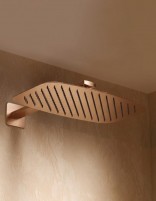 Conjunto de ducha monomando - oro rosa cepillado TOSCANA de IMEX detalle
