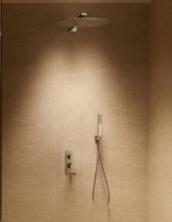 Conjunto de ducha termostático - níquel cepillado TOSCANA de IMEX ambiente