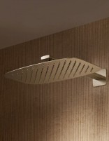 Conjunto de ducha termostático - níquel cepillado TOSCANA de IMEX detalle