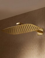Conjunto de ducha termostático - oro cepillado TOSCANA de IMEX detalle