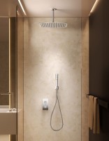 Conjunto ducha empotrado termostático - cromo AREZZO de IMEX ambiente