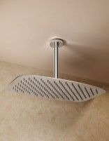 Conjunto ducha empotrado termostático - cromo AREZZO de IMEX detalle
