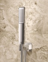 Conjunto ducha empotrado monomando - cromo AREZZO de IMEX detalle