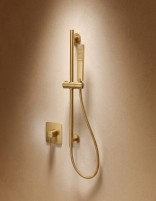 Set ducha 1 vía - oro cepillado TOSCANA de IMEX ambiente